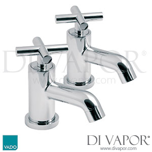 VADO ELW-136-C/P Elements Water Bath Pillar Taps Spares