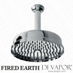 Fired Earth Easy clean shower rose Ceiling mounted rose (EMPCROSEARM) Spare Parts