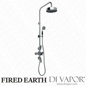 Fired Earth Empire Grande Dual control, thermostatic valve with fixed riser, diverter, hose, handset and cradle (EMPEXPSHOW) Spare Parts