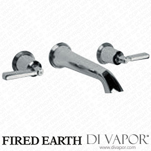 Fired Earth Wall mounted 3 hole bath filler (EMPW3HBATH) Spare Parts