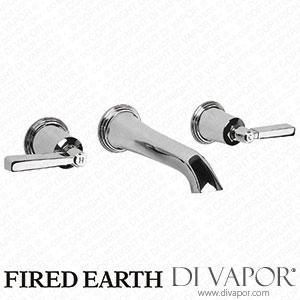 FIRED EARTH Empire Wall Mounted 3 Hole Basin Mixer (EMPW3HBM-1) Spare Parts