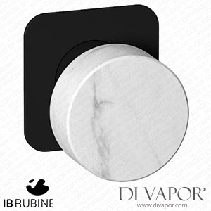 IB Rubinetti EMR300NP_1 Marmo + Marmo L Exposed Parts for Manual Wall Mixer - White Marble Spare Parts