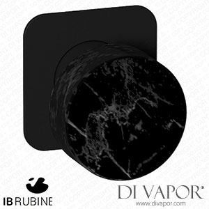 IB Rubinetti EMR300NP_2 Marmo + Marmo L Exposed Parts for Manual Wall Mixer - Black Marble Spare Parts