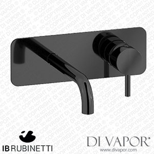 IB Rubinetti EMT206CF Milanotorino Wall Mounted Washbasin Mixer Complete with Drain Spare Parts