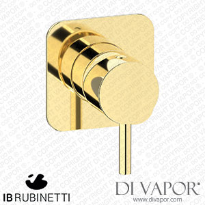IB Rubinetti EMT300II Milanotorino Exposed Parts for Manual Wall Mixer Spare Parts