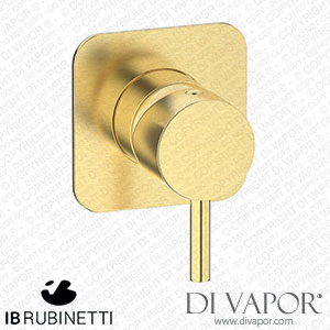 IB Rubinetti EMT300IS Milanotorino Exposed Parts for Manual Wall Mixer Spare Parts
