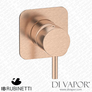 IB Rubinetti EMT300SR Milanotorino Exposed Parts for Manual Wall Mixer Spare Parts