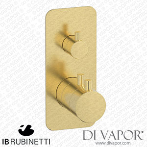 IB Rubinetti EMT610IS Milanotorino Two Ways Wall Shower Thermostatic Valve Spare Parts