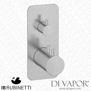IB Rubinetti EMT610SS Milanotorino Two Ways Wall Shower Thermostatic Valve Spare Parts