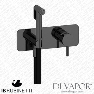 IB Rubinetti EMT706CF Milanotorino Exposed Parts for Bidet Spray Complete with Mixer Spare Parts