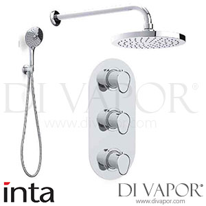 Inta ENZO30 Enzo Concealed 3 Handle Dual Outlet Thermostatic Shower Spare Parts