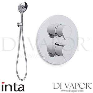 Inta ENZOD10 Enzo Thermostatic Deluxe Concealed Mixer Shower with Rinse Station and Push Button Handset Spare Parts