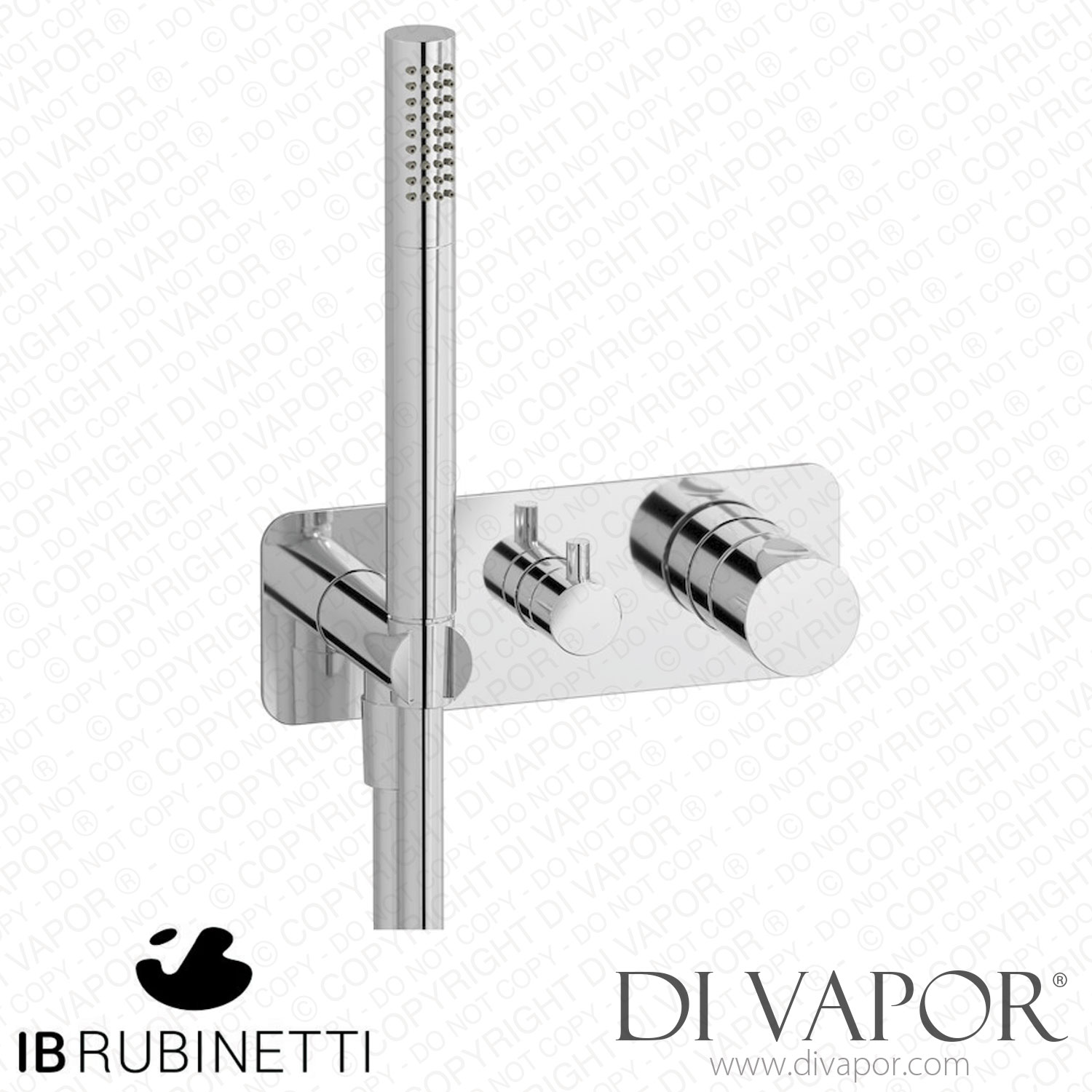 IB EOO313CC Only One Exposed Parts for Manual Wall Mixer with