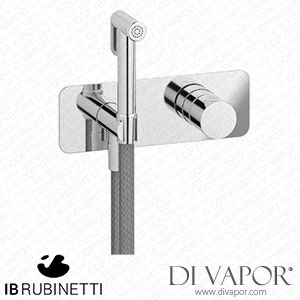 IB Rubinetti EOO706CC Only One Exposed Parts for Bidet Spray Complete with Mixer Spare Parts