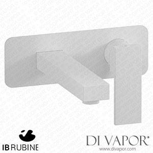 IB Rubinetti ERU206BO Rubacuori Wall Mounted Washbasin Mixer Complete with Drain Spare Parts