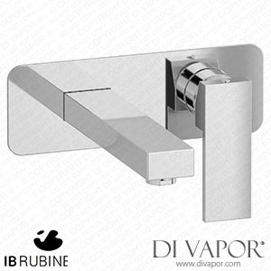 IB Rubinetti ERU206CC Rubacuori Wall Mounted Washbasin Mixer Complete with Drain Spare Parts