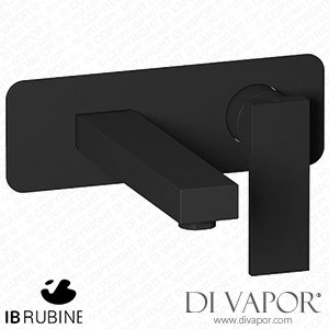 IB Rubinetti ERU206NP Rubacuori Wall Mounted Washbasin Mixer Complete with Drain Spare Parts