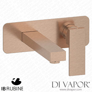 IB Rubinetti ERU206SR Rubacuori Wall Mounted Washbasin Mixer Complete with Drain Spare Parts