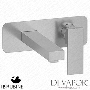 IB Rubinetti ERU206SS Rubacuori Wall Mounted Washbasin Mixer Complete with Drain Spare Parts
