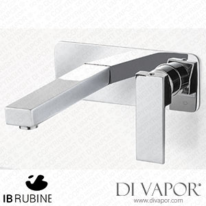 IB Rubinetti ERU208II Rubacuori Wall Mounted Washbasin Mixer with Short Spout Complete with Drain Spare Parts