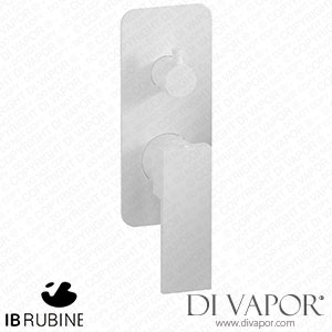 IB Rubinetti ERU310BO Rubacuori Exposed Parts for Manual Wall Mixer with Two Ways Diverter Spare Parts