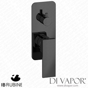 IB Rubinetti ERU310CF Rubacuori Exposed Parts for Manual Wall Mixer with Two Ways Diverter Spare Parts