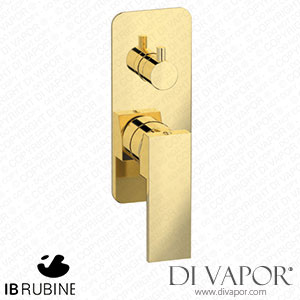 IB Rubinetti ERU310II Rubacuori Exposed Parts for Manual Wall Mixer with Two Ways Diverter Spare Parts