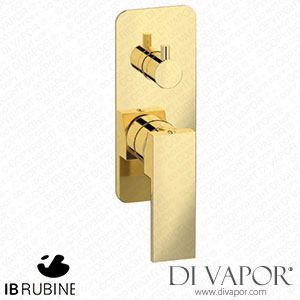 IB Rubinetti ERU312II Rubacuori Exposed Parts for Manual Wall Mixer with Three Ways Diverter Spare Parts