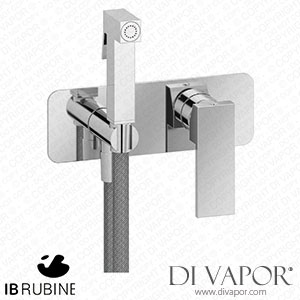 IB Rubinetti ERU706CC Rubacuori Exposed Parts for Bidet Spray Complete with Mixer Spare Parts