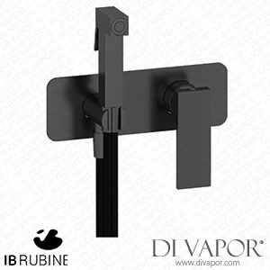 IB Rubinetti ERU706CS Rubacuori Exposed Parts for Bidet Spray Complete with Mixer Spare Parts
