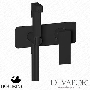 IB Rubinetti ERU706NP Rubacuori Exposed Parts for Bidet Spray Complete with Mixer Spare Parts