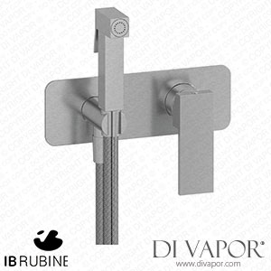 IB Rubinetti ERU706SS Rubacuori Exposed Parts for Bidet Spray Complete with Mixer Spare Parts