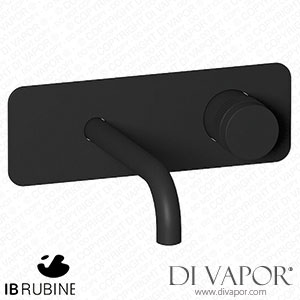 IB Rubinetti ERX206NP Reflex Wall Monted Washbasin Hydroprogressive Mixer Complete with Drain Spare Parts