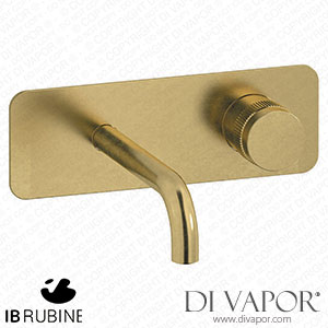 IB Rubinetti ERX206ON Reflex Wall Monted Washbasin Hydroprogressive Mixer Complete with Drain Spare Parts