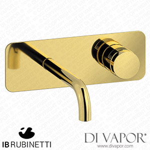 IB Rubinetti ERX206OO Reflex Wall Monted Washbasin Hydroprogressive Mixer Complete with Drain Spare Parts