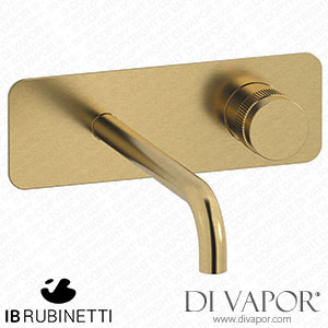 IB Rubinetti ERX207OS Reflex Wall Monted Washbasin Hydroprogressive Mixer with Long Spout Complete Spare Parts