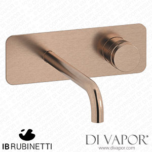 IB Rubinetti ERX207SR Reflex Wall Monted Washbasin Hydroprogressive Mixer with Long Spout Complete Spare Parts