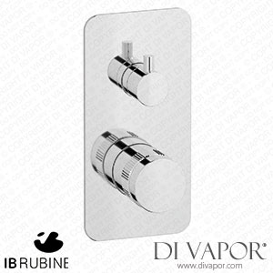 IB Rubinetti ERX312CC Reflex Exposed Parts for Manual Wall Hydroprogressive Mixer with 3 Ways Diverter Spare Parts