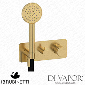 IB Rubinetti ERX314OS Reflex 3 Ways Wall Shower Hydroprogressive Mixer Complete with Shower Kit Spare Parts
