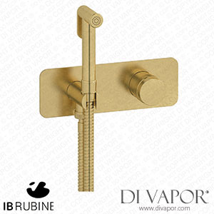 IB Rubinetti ERX706ON Reflex Exposed Parts for Bidet Spray Complete with Hydroprogressive Mixer Spare Parts