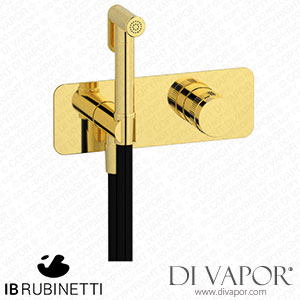 IB Rubinetti ERX706OO Reflex Exposed Parts for Bidet Spray Complete with Hydroprogressive Mixer Spare Parts