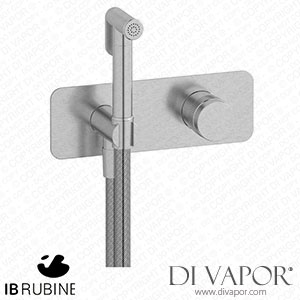 IB Rubinetti ERX706SS Reflex Exposed Parts for Bidet Spray Complete with Hydroprogressive Mixer Spare Parts