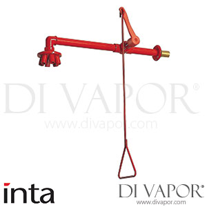 Inta ES1100150GR Green Emergency Overhead Shower with Pull Lever Spare Parts