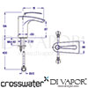 Crosswater ES110DNC Diagram