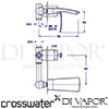 Crosswater ES121WNC Diagram