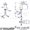 Crosswater ES410DC Diagram