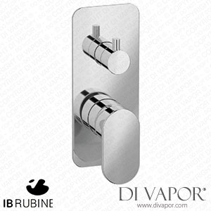 IB Rubinetti ESB310CC Superbox Exposed Parts for Manual Wall Mixer with Two Ways Diverter Spare Parts