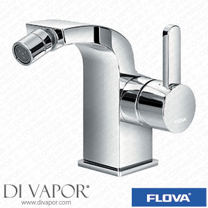 Flova ESBID Essence Mono Bidet Mixer with Clicker Waste Set Spare Parts