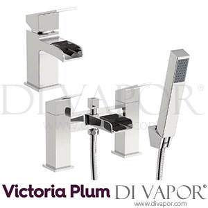 Orchard ESCPACK2 Wye Waterfall Basin and Bath Shower Mixer Tap Pack Spare Parts