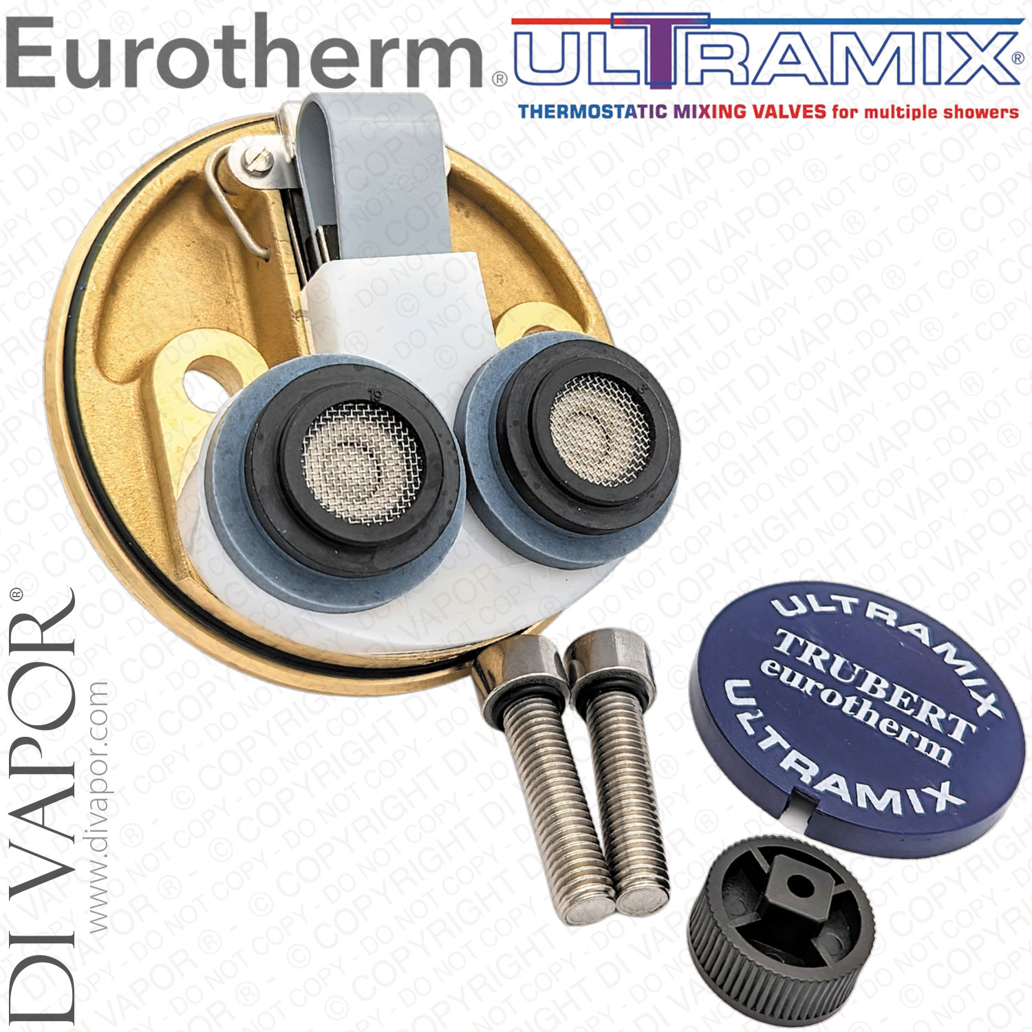 Ultramix Trubert Eurotherm TX337 Thermostatic Cartridge (TX93E37, TX93C37)